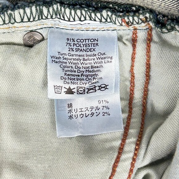 Eddie Bauer Jeans Women 2 (28x32.5) Boot Cut Curvy Through Hip Mid Rise Blue - Picture 16 of 16